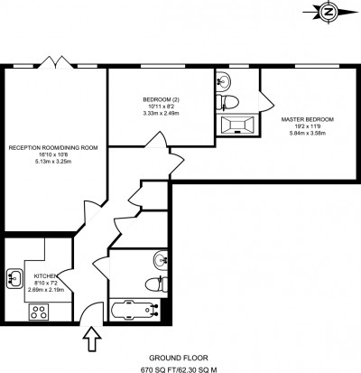 Floorplans For St. Marks Hill, Surbiton