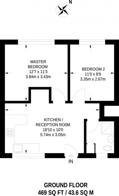 Floorplans For Queens Road, Kingston Upon Thames